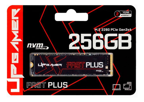 Ssd Up Gamer Fast Plus 256gb Pcle  M.2 Nvme