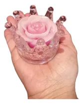 Comprar Corona De Vidrio Con Velas 15 Años, Souvenirs, Portavelas
