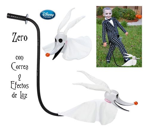 Zero The Nightmare Before Christmas Con Luz Disney Original