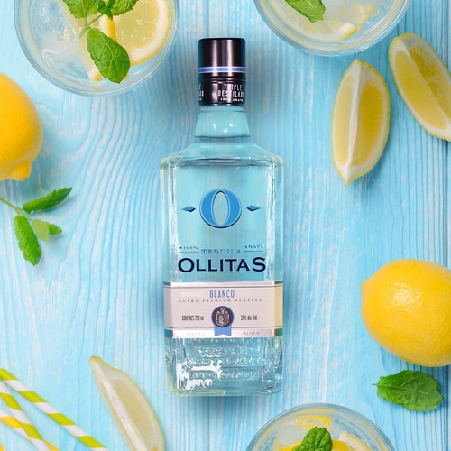 Tequila Ollitas Blanco Triple Destilado 100% Agave