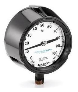Manometro Ashcroft De 4.5 Pulgadas Para 250 Kg/3500 Psi