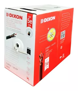 Cable Utp Cat. 5e Dixon X Caja 3050-rll-mihaba