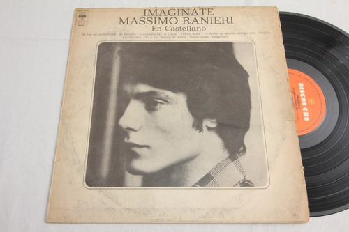 Vinilo Massimo Ranieri Imagínate En Castellano 1974 (Usado)