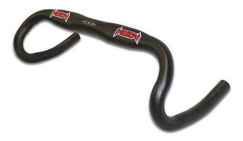 Manubrio De Carrera De Aluminio Negro Ergonomico 31.8mm 440m