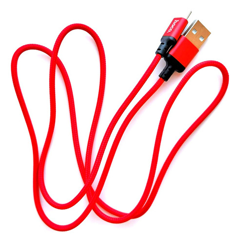 Cable De Carga Usb A Micro Usb V8 2m Hoco X14 Rojo