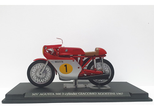 Moto A Escala Mv Agusta 500 - Giacomo Agostini 1967