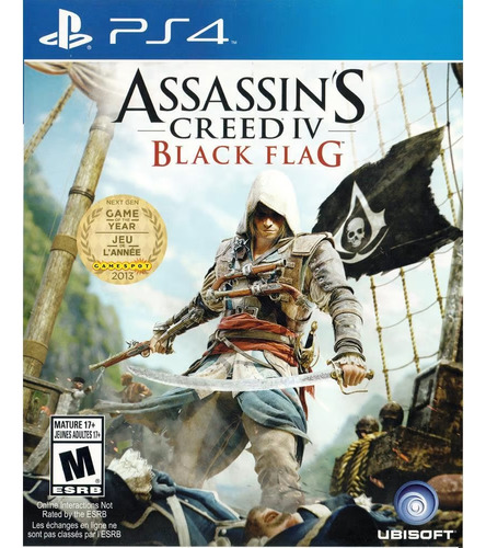 Assassin's Creed Iv Black Flag Ubisoft Ps4 Físico (Usado)