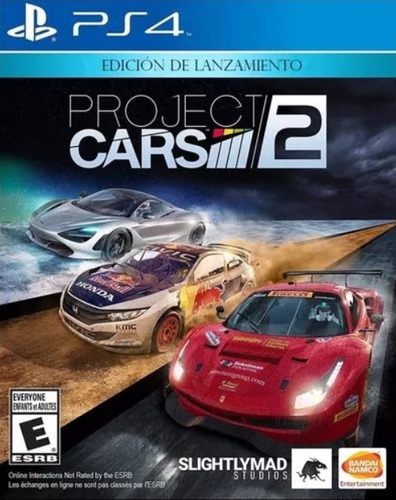 Project Cars 2 Ps4 Juego Cd Blu-ray Nuevo Original Físico