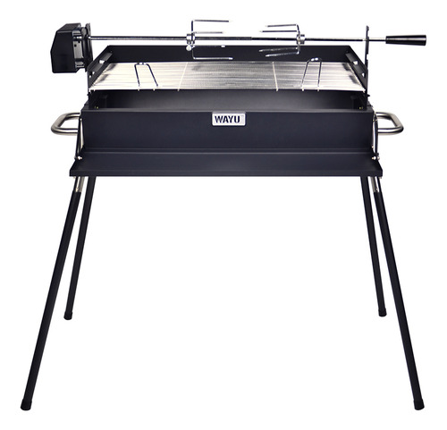 Parrilla Ajustable Con Spiedo Wayu
