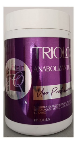 Trilogia 3d Quality Hair Anabolizante Triologia 1kg Original