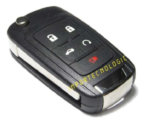 Carcasa Para Llave Alarma Chevrolet Camaro 2011 Retractil