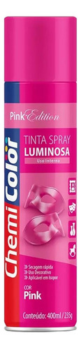 Spray Chemicolor Luminoso Pink 400ml/235g.