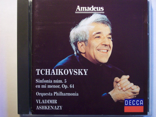 Tchaikovsky Sinfonia 5 V. Ashkenazy Cd Decca Amadeus Marqu 