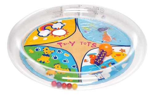 Tapete Infantil Bebe Brinquedo Com Bolinhas E Chocalho