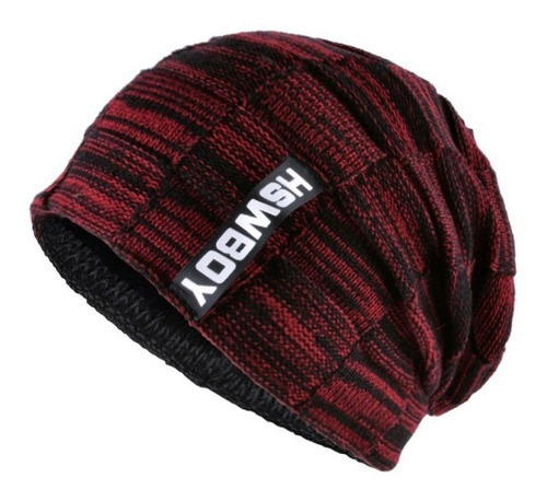 Gorro Invierno Hombre De Lana Con Forro Interno Moda Royal