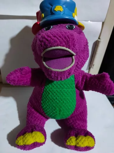 Peluche Musical Barney Silly Hats Mattel Dinosaurio Morado en venta en ...