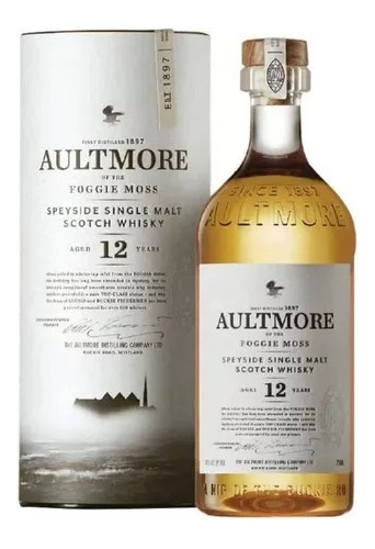 Whisky Aultmore 12 Años750ml,envio Gratis