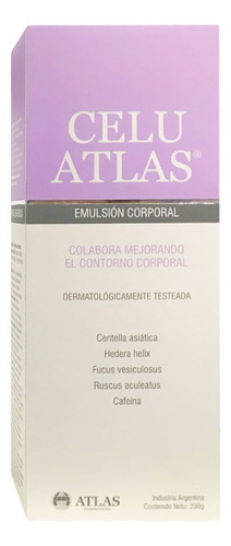 Celu Atlas Emulsion Tratamiento Celulitis 230g