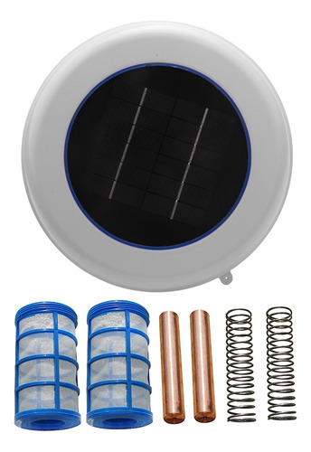 Purificador De Agua De Piscina De Energía Solar, Ionizador S