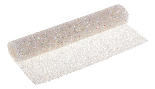 Applique 40 X 24 Cm Cinta Rhinestone Tela De Ab Blanco