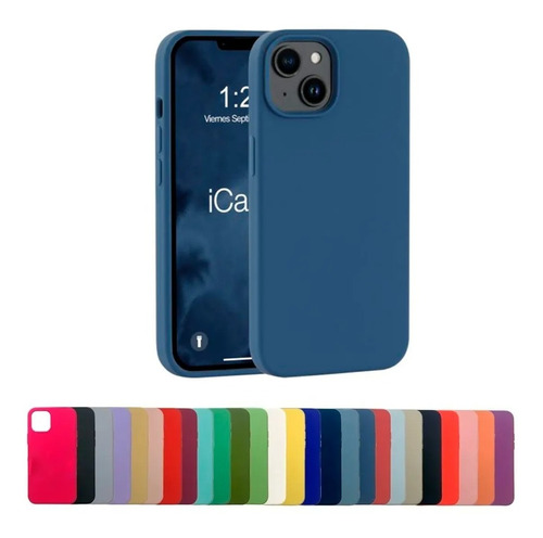 Protector Case Silicon Para Celular iPhone 14 Febo