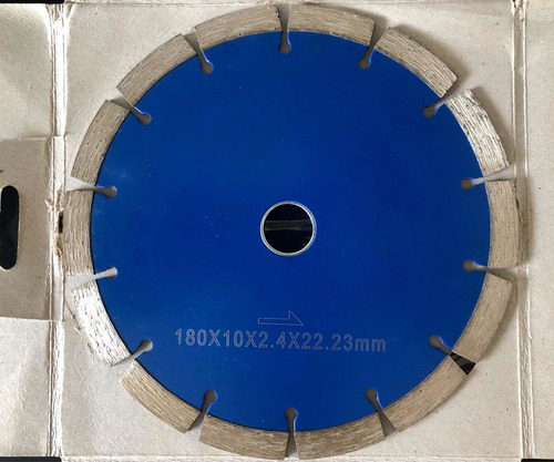 Disco De 7 Diamantado Y Segmentado Para Marmol Y Granito