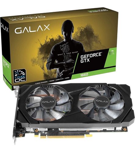 Placa De Video Galax Geforce Gtx1660 6gb Ddr5 Hdmi/dvi/dp