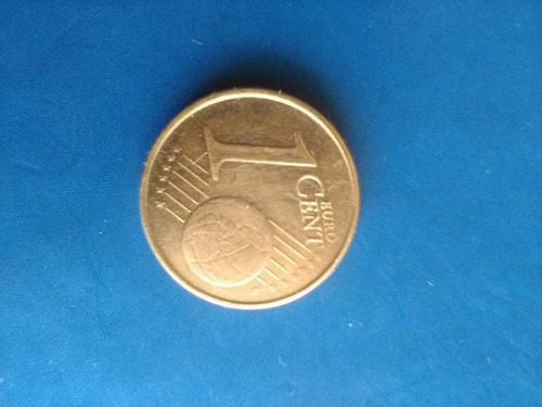 Moneda Euro 1 Centavo Alemania Año 2002