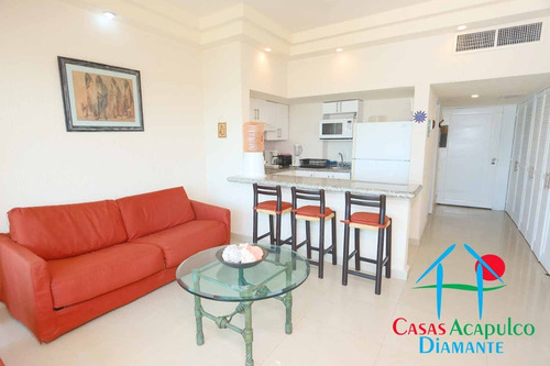 Imagen 7 de 30 de Cad Acapulco Marqués 705. Depa De Playa Para 6 Personas. Servicio De Limpieza
