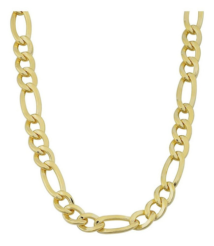 Collar Cadena Figaro 14k Oro Amarillo (18-30 PuLG.)