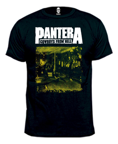 Remera Pantera Cowboys From Hell 100% Algodón Premium 