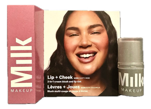Mini Rubor En Barra | Lip + Cheek | Milk | Tono: Werk | 3g Tono Del Maquillaje Werk - Dusty Rose