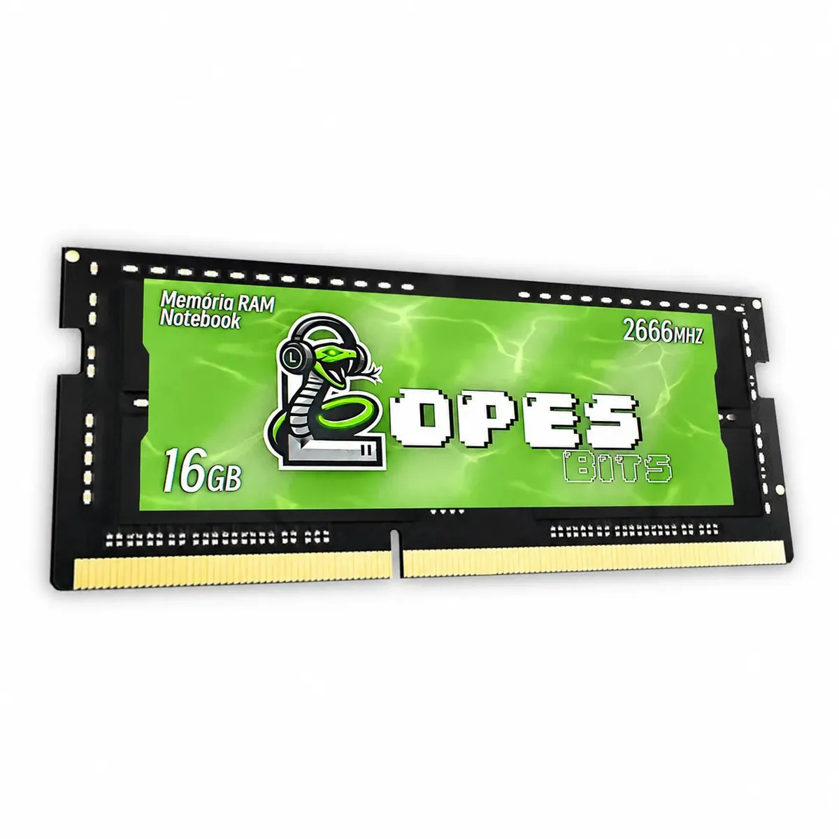 Memória Ram Notebook Lopes Bits Ddr4 16gb 2666mhz Gamer CL22