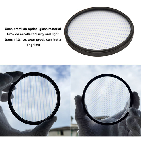 Filtro Anamórfico Con Efecto De Destello De Luz Blue Streak