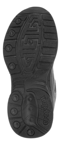 Imagen 7 de 8 de Zapatos Colegial 11 New Negro Para Niño Y Niña Croydon