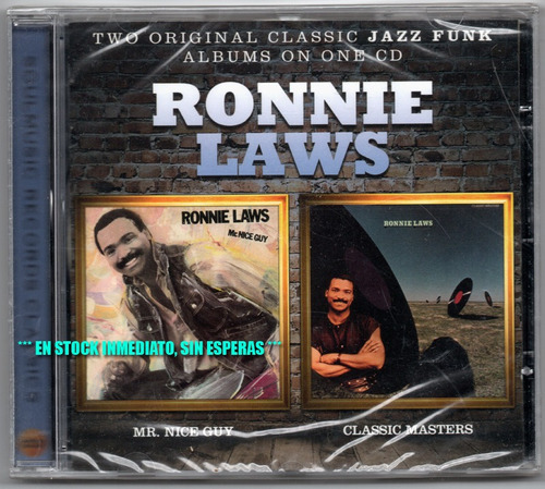 Cd * Ronnie Laws * Mr Nice Guy + Classic Masters * Imp Nuevo