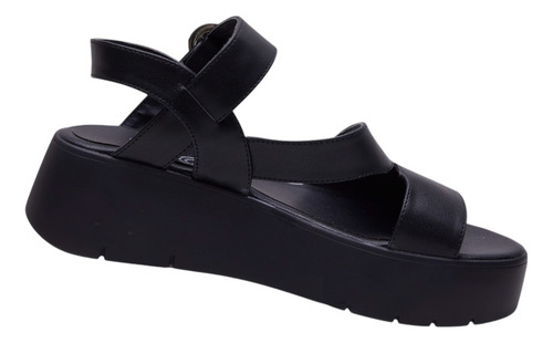Zapato Mujer Sandalias Con Plataforma 5cms Tipo Piel