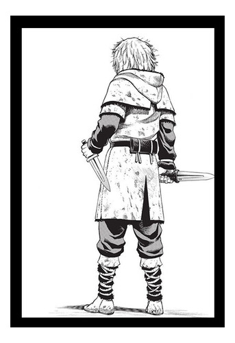 Cuadros De Vinland Saga Grabados En Madera