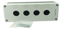 Comprar Caja Plastica De 4 Hueco Para Pulsadores Pilotos De 22 Mm