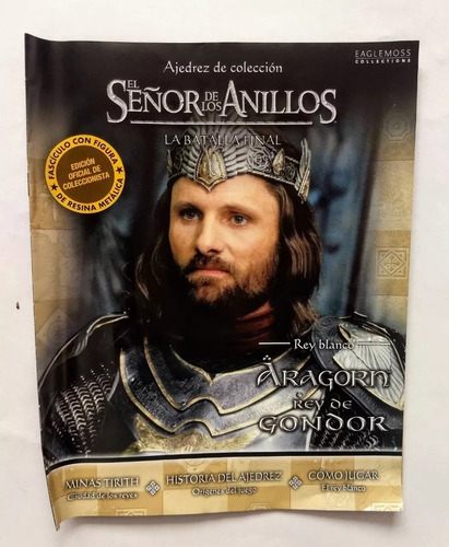 Ajedrez De Colección - El Señor De Los Anillos N° 2 Aragorn