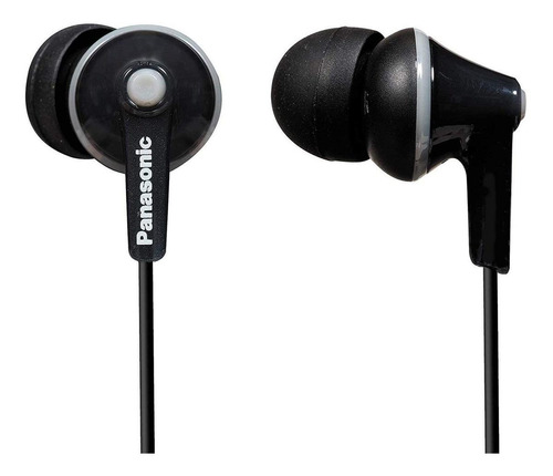 Fone de ouvido in-ear Panasonic ErgoFit RP-HJE125 rp-hje125 preto