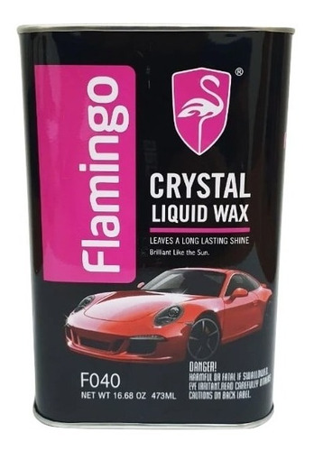Cera Liquida Cristal 473ml Flamingo F040