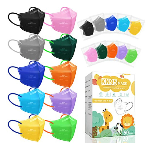 Kids Kn95 Face Mask Disposable - Children Kn95 Masks Sm...