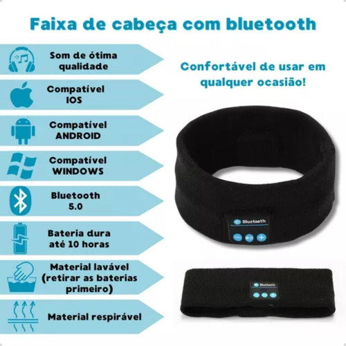 Headphone Esportivo Para Caminhadas Com Música Embutida