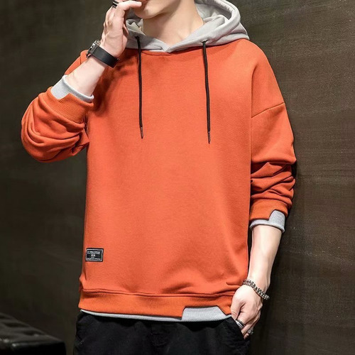 Sudadera Holgada Con Capucha Y Chaqueta Casual Para Hombre