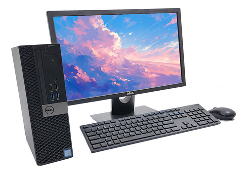 Computadora Completa Core I7 500gb Hdd 8ram Monitor 19 Wifi - Bueno (Reacondicionado)
