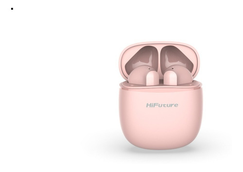 Auriculares in-ear inalámbricos HiFuture ColorBuds Soft Bass Sound Rosa Con Micrófonos