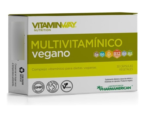 Multivitaminico Vegano Vitamin Way 30u