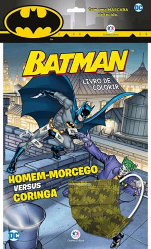 Batman - Kit Com Máscara, De Cultural, Ciranda. Editora Ciranda Cultural, Capa Mole Em Português