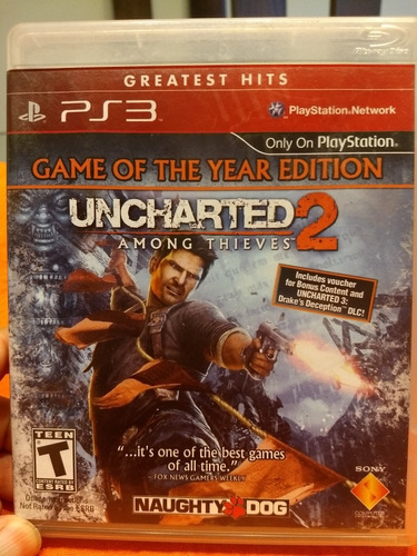 Uncharted 2,juego Ps3 Usado En Excelente Estado!!